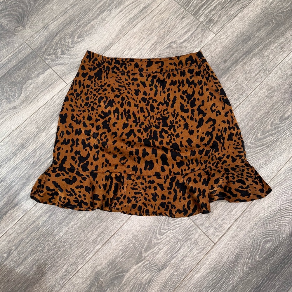 Forever 21 print skirt